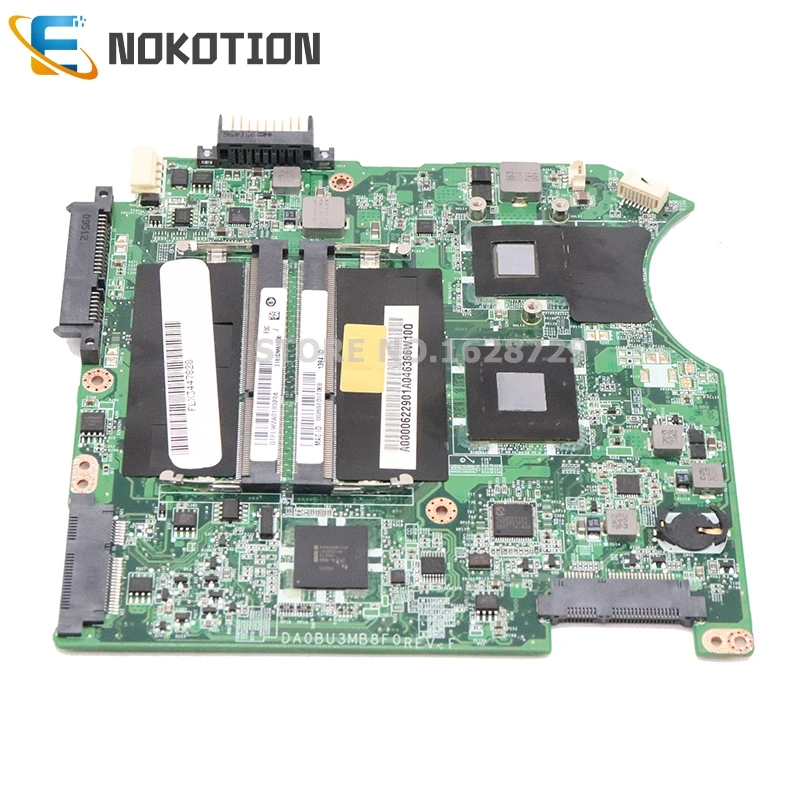 NOKOTION For TOSHIBA Satellite T135 T130 Laptop Motherboard DA0BU3MB8F0 A000062290 DDR3 with U4100 CPU Processor onboard