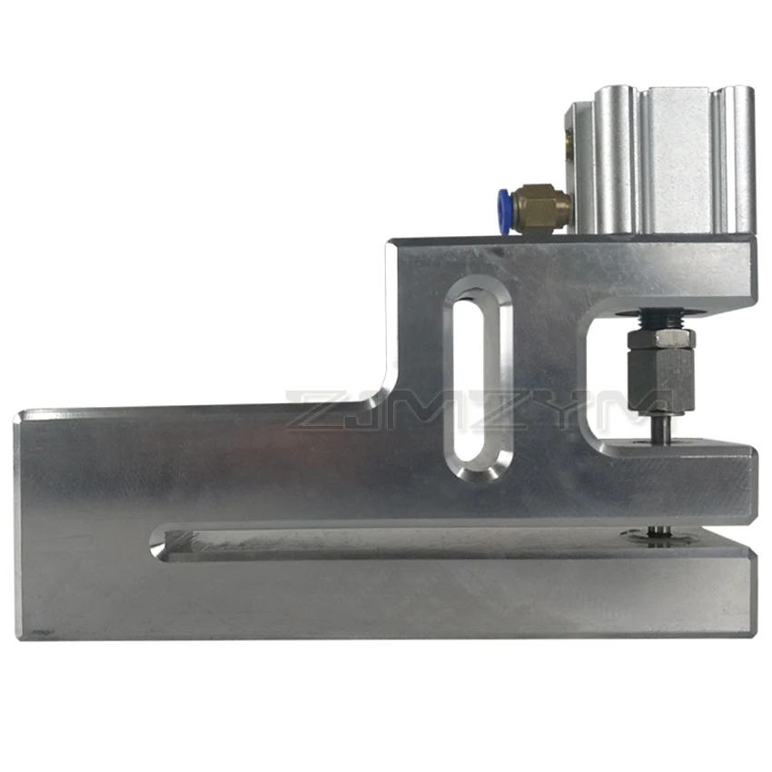 Punzonadora neumática alargada de D-150, máquina de perforación neumática de orificio redondo de 150MM para bolsas de plástico, 0,3 ~ 0.8MPa