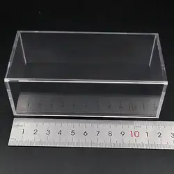 Models Car Clear Stand Acrylic Case Display box Transparent Dustproof with Black Base 1/64 1/43 1/32 1/18 1/24