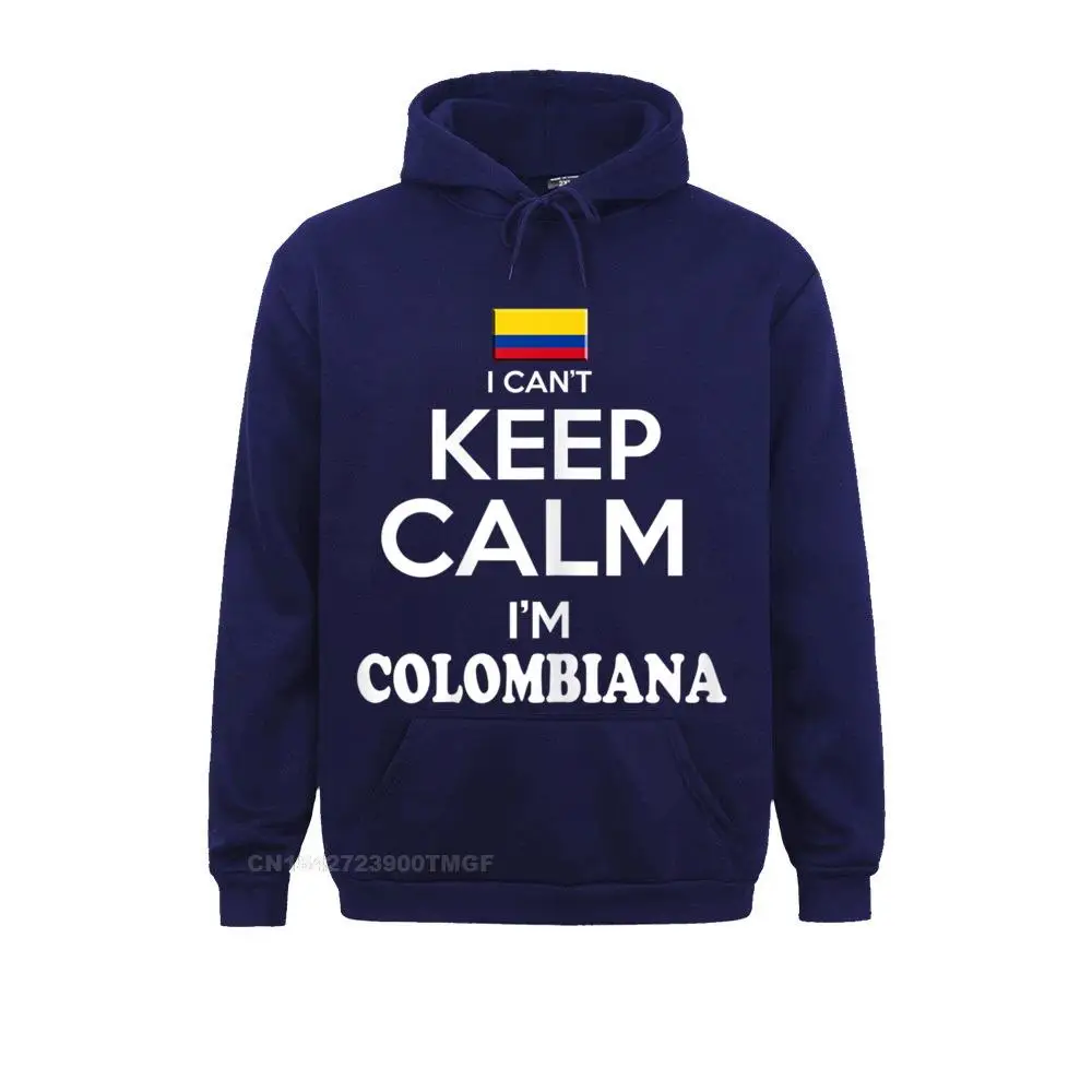 Womens Colombia Keep Calm Camiseta Mujer Colombian Tshirt Male Sweatshirts Camisa Hoodies Brand New Clothes Long Sleeve