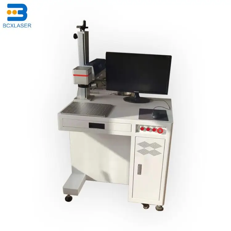 Лазерная маркировочная машина BCXlaser для кодирования металла высокого качества, 20 Вт