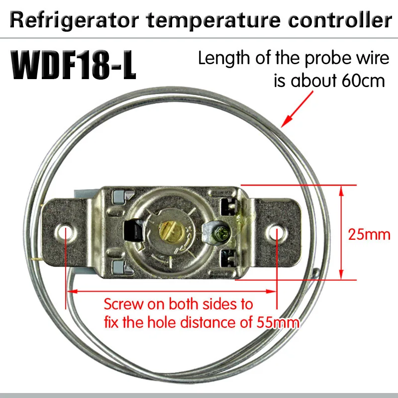 WDF18-L three-legged refrigerator general mechanical temperature control  switch freezer mechanical thermostat