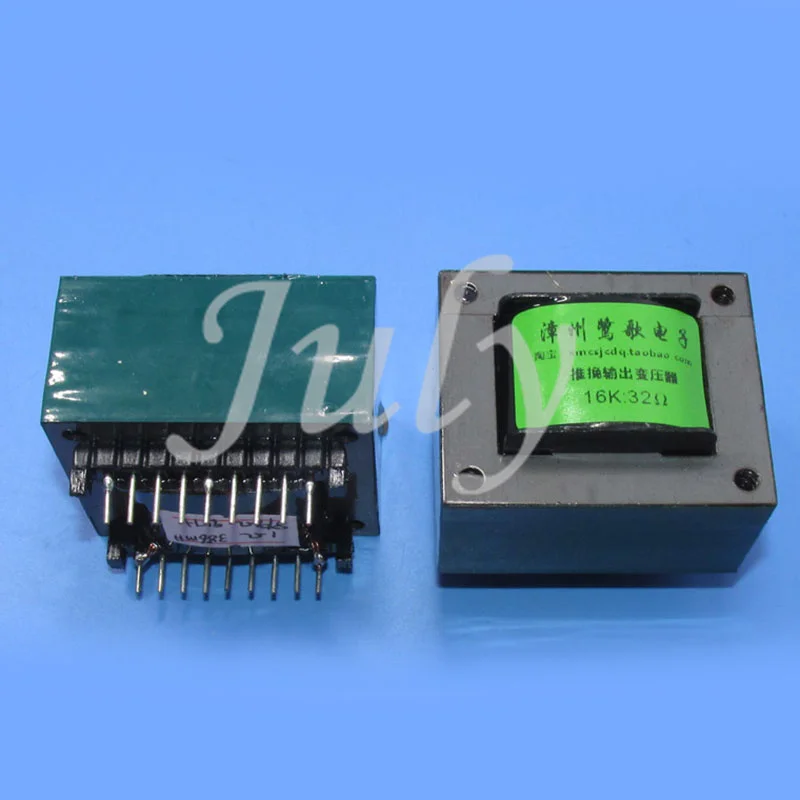 

A pair of tube headphone preamp 16K push-pull output transformers, suitable for pin PCB, Z11 EI48 iron core, output 300Ω