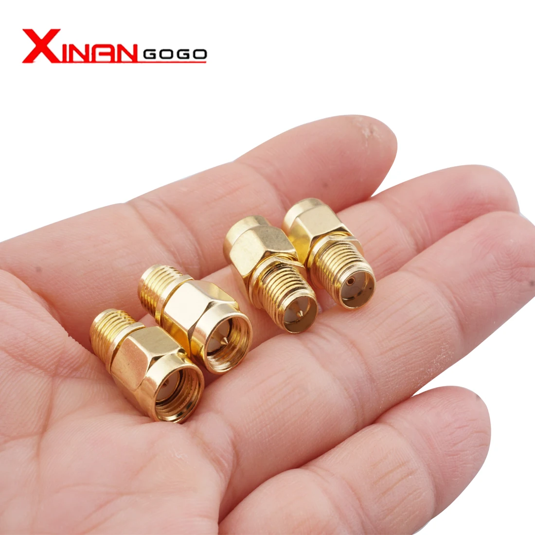 

1PCS SMA Male to SMA Female Adapter RF Coax RP SMA Male to Female Nut barrel Connector Converter For W