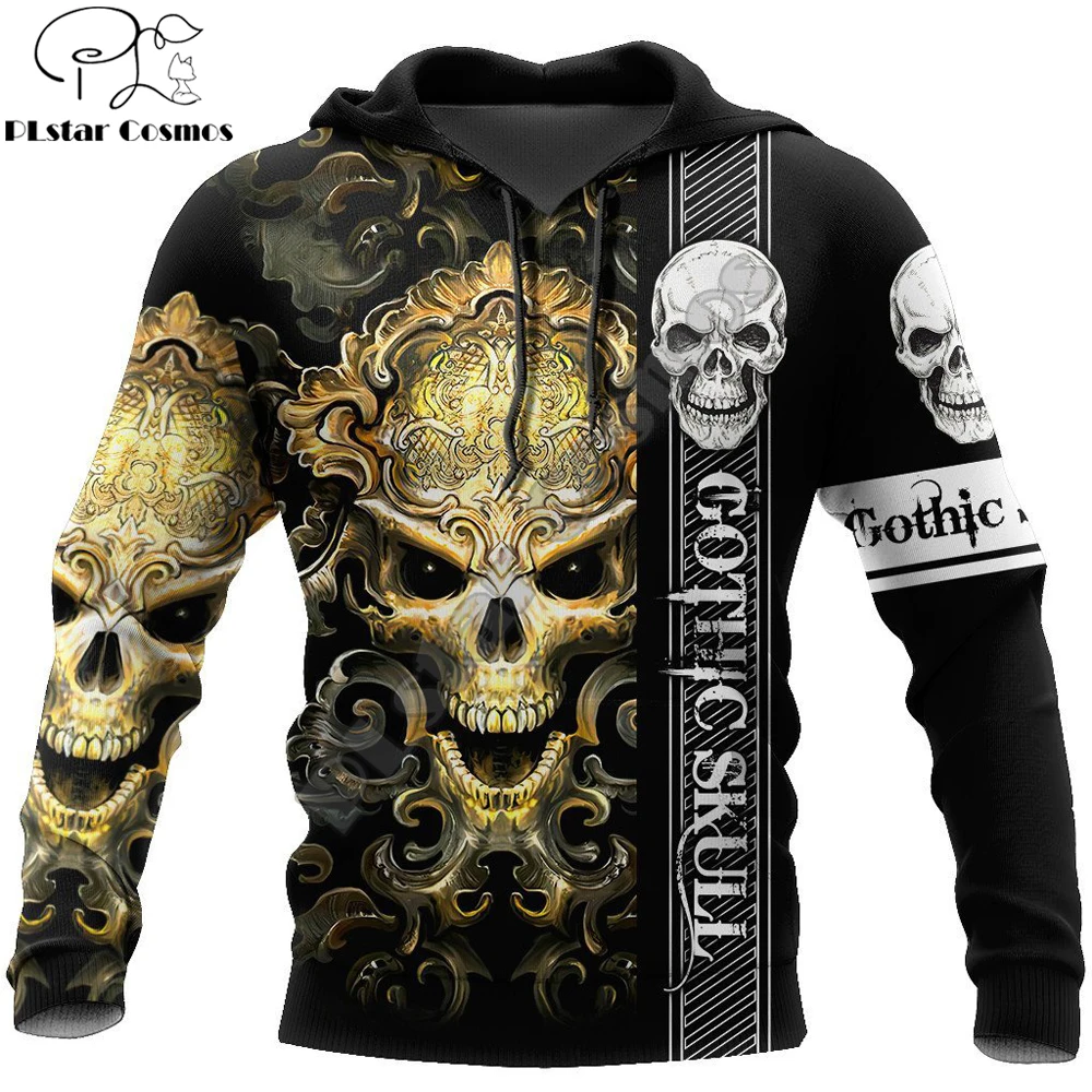 

Skull and skeleton Tattoo 3D All Over Printed Men Hoodie Unisex Casual Jacket Pullover Streetwear sudadera hombre DW0436