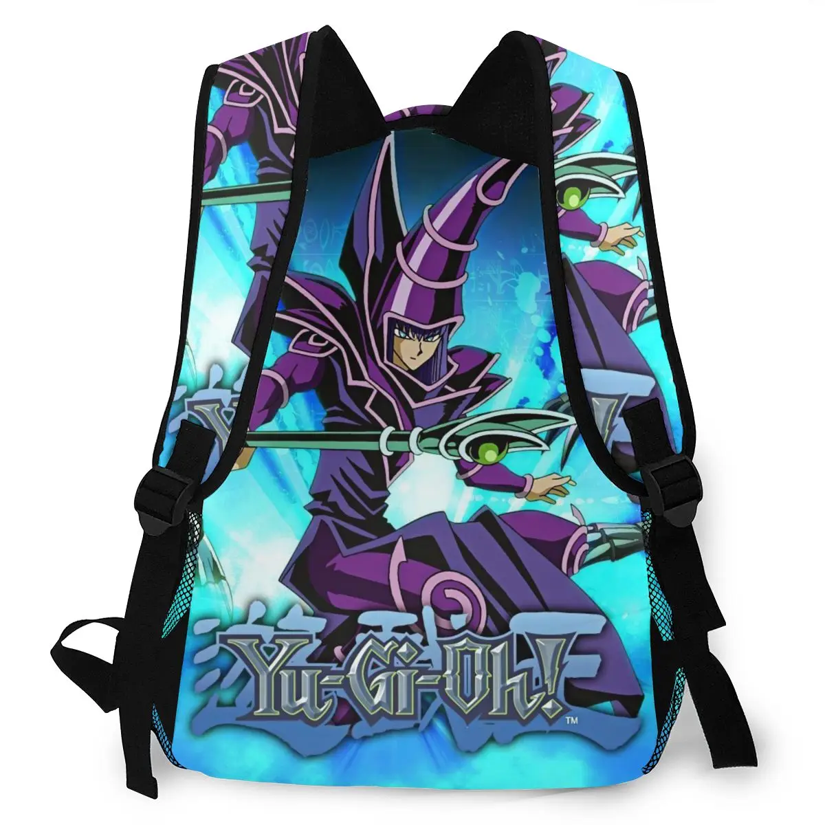 Yugioh mochila de viaje para niñas y niños, morral escolar para adolescentes