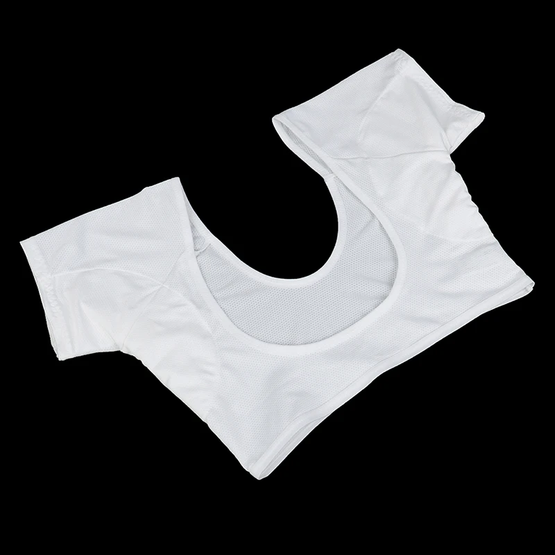 

Size M/L Reusable Washable Underarm Armpit Sweat Pads Perfume Absorbing Sweat T-shirt Shape Sweat Pads