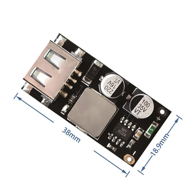 QC3.0 QC2.0 USB DC-DC Buck Converter Charging Step Down Module 6-32V 9V 12V 24V to Fast Quick Charger Circuit Board  3V 5V 12V