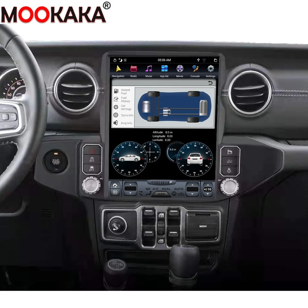 

Для Jeep wrangler 2018-2021 Android 10 4 + 128G экран Автомобильный мультимедийный DVD-плеер GPS-навигация автомобильное аудио Радио Стерео головное устройство