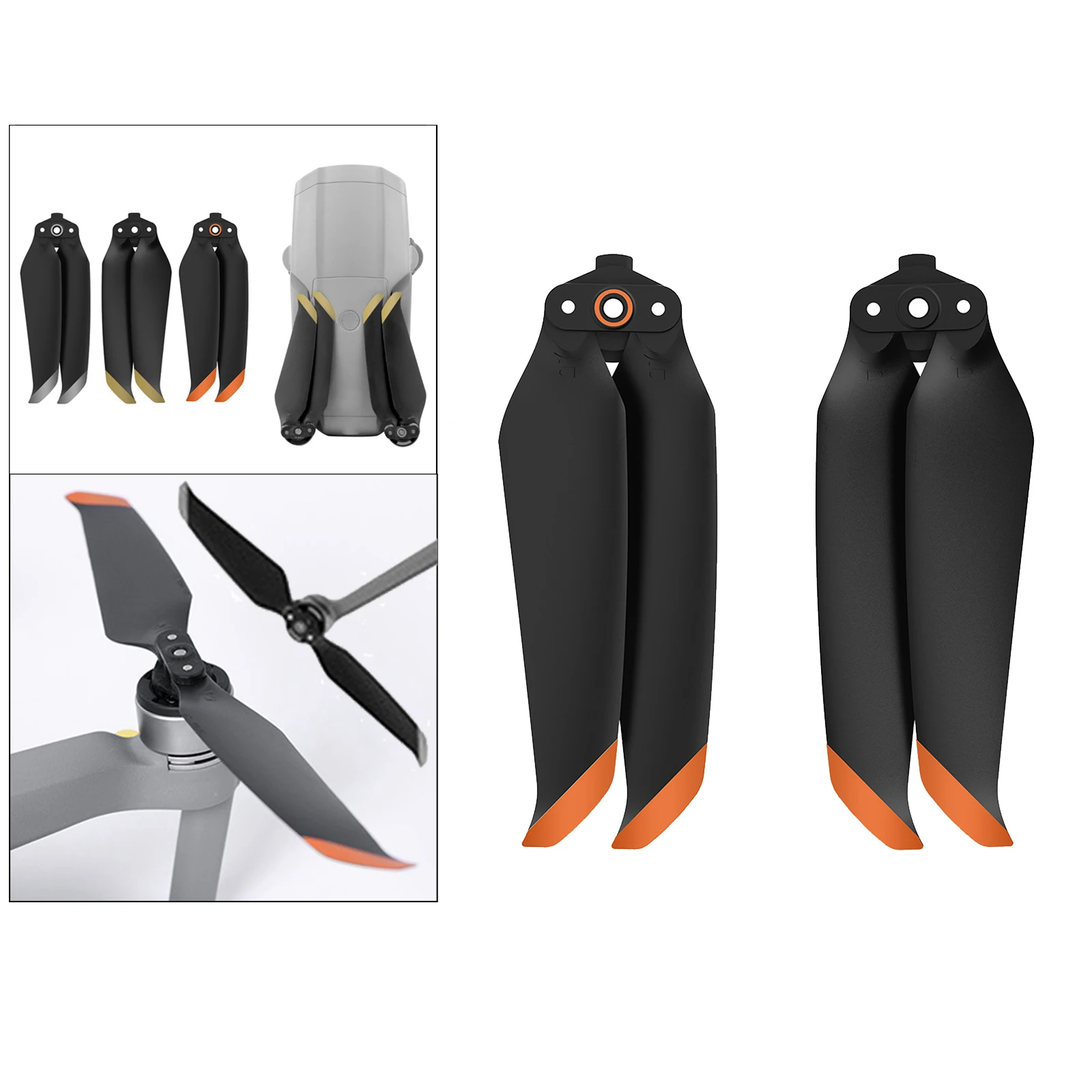 Low-noise 7238F Propellers Pros Blade for DJI Mavic Air 2S Drone Accessories