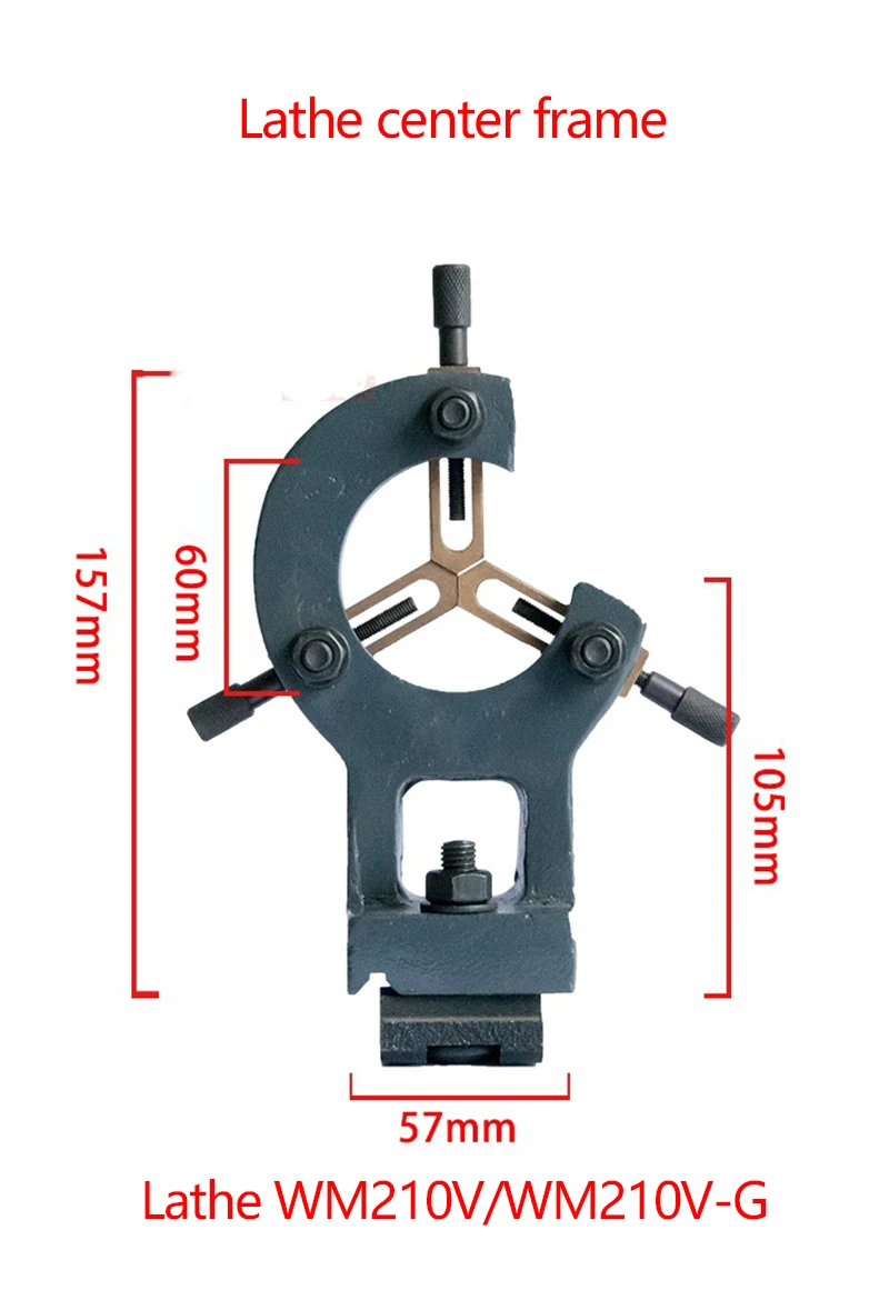 Steady Rest/ Lunnet for mini lathe WM210