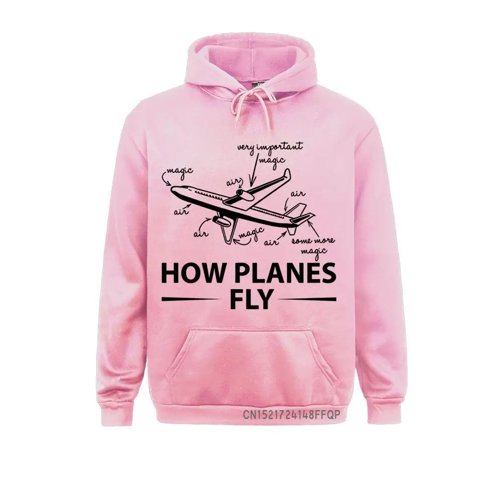 How Planes Fly Sweatshirt Funny Aerospace Engineer Pullover For Men Pocket Hoodie Pocket Fashion Harajuku High Quality