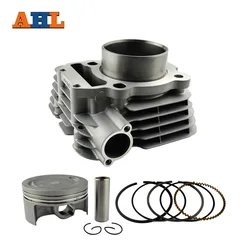 AHL Bore Size STD 74mm Air Cylinder Block & Piston Rings Kit For Yamaha YBR250 YS250 2007 2008 2009 XT250 1YB 2013 2014 2015