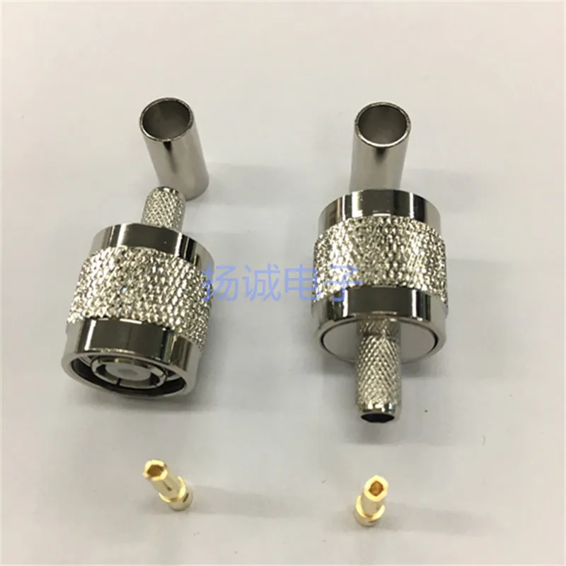 RP-TNC-J-3 Connects to RG58 50-3 Feeder TNC Connector Female Pin Connector with Female Thread and Inner Hole TNC Male Connector