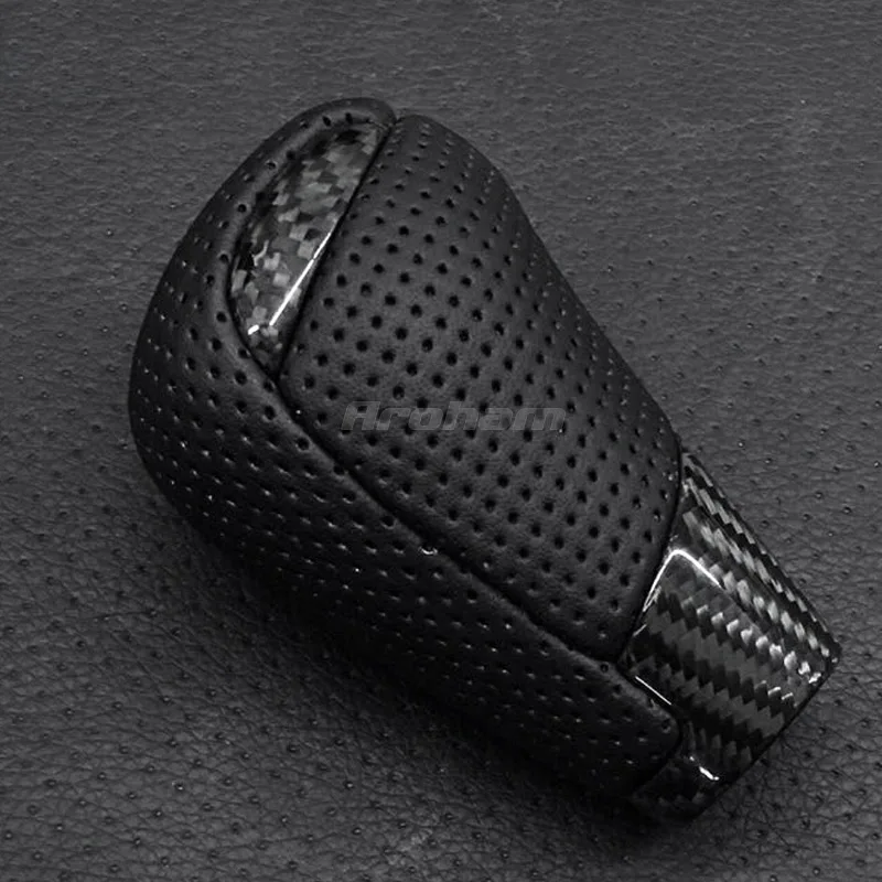 Carbon Fiber Shift Knob Gear Lever Gear Head Handball Gear Shift Head Modification For Mazda 3 Axela 6 Cx-5 Cx-3 Atenza