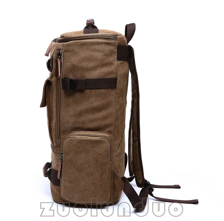 Männer Rucksack Vintage Leinwand Rucksack Schule Tasche männer Reisetaschen Große Kapazität Rucksack Laptop Rucksack Tasche Rucksack – Detail 19