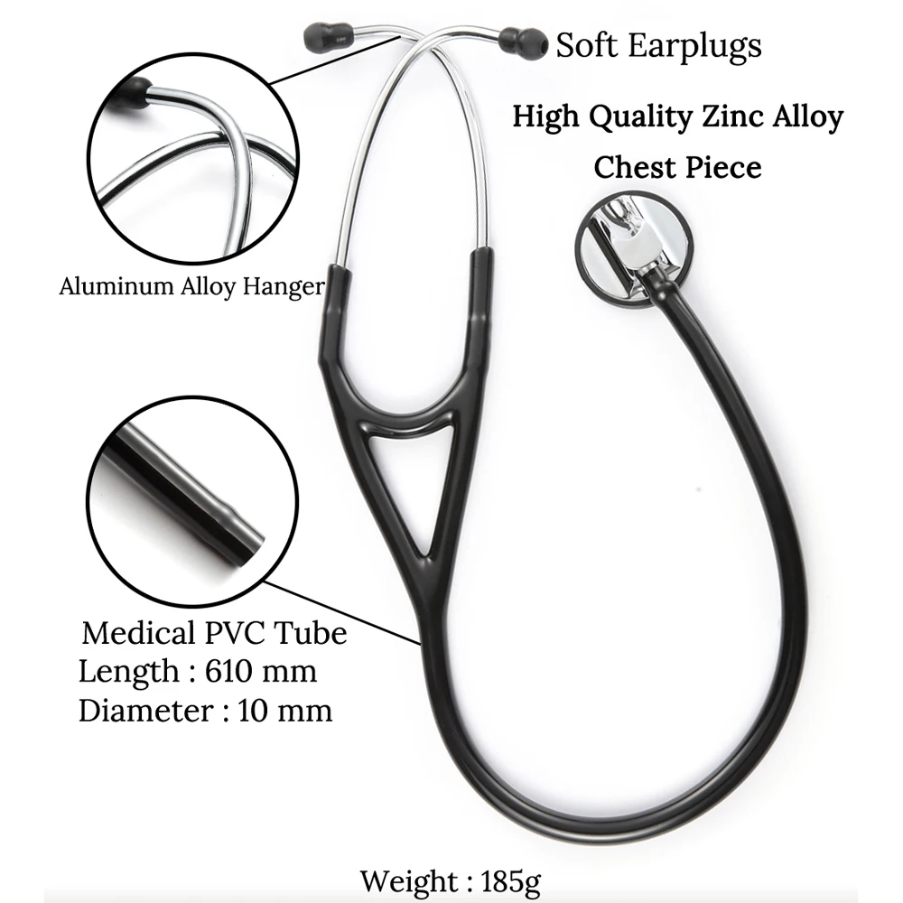 Professional Cardiology Stethoscope Medical Doctor Stethoscope Doctor Heart Lung Medical Sthethoscope Nurse Medical Devices