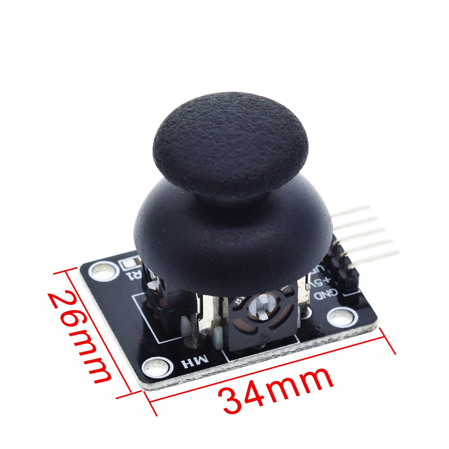 TZT 1/3PCS KY-023 Bewertet 4,9/5Dual-achse XY Joystick Modul Höhere Qualität PS2 Joystick Steuer hebel Erkennung Modul Für Arduino – Detail 3