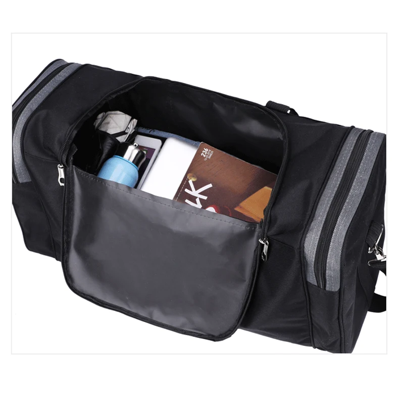 Bolsa de viaje de gran capacidad para hombre y mujer, de gran capacidad bolso de viaje, de nailon, portátil, XA156K