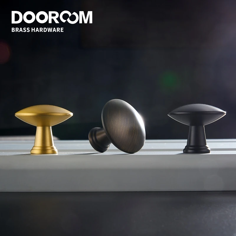 

Dooroom Brass Furniture Handles Fresh Simple Nordic American Wardrobe Dresser Cupboard Cabinet Drawer Round Pulls Knobs