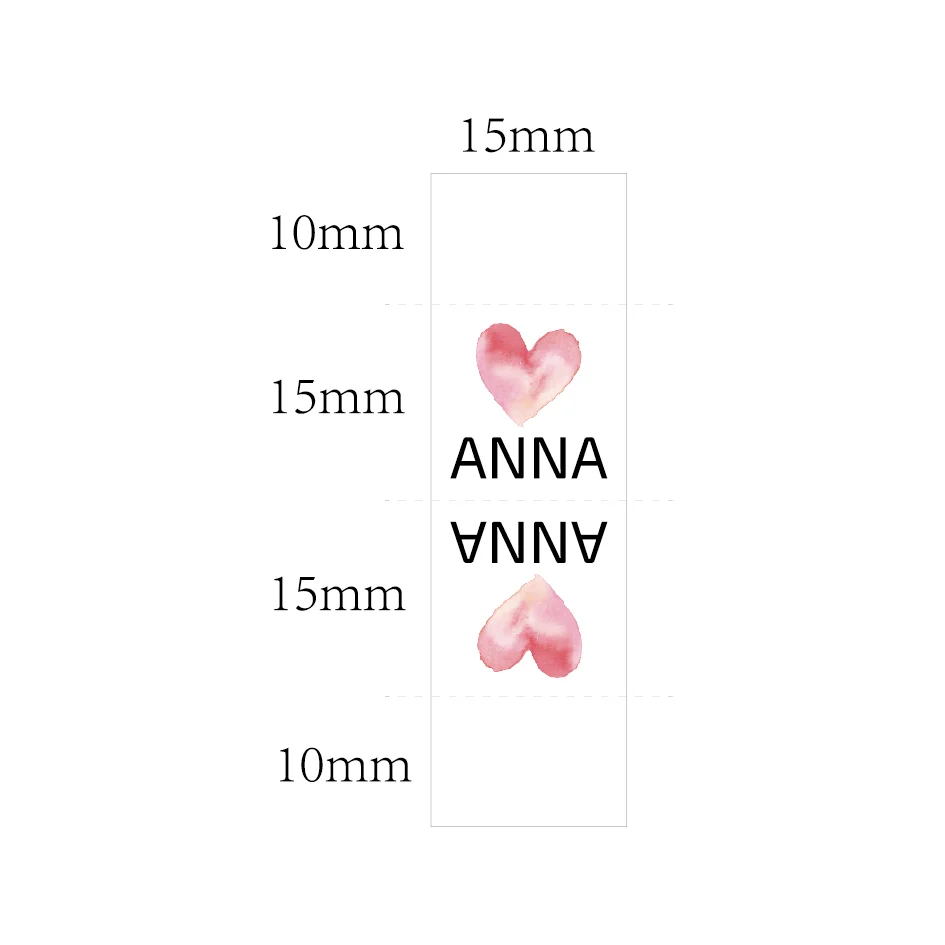 Sewing labels / Custom brand labels, Clothing labels, Sewing, Fabric 100% cotton,  custom text (FR061)