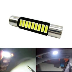 C5W led car auto Interior light Festoon 31mm C5W C10W led bulb 28mm 29mm 12V Car Vanity Mirror Lights Sun Visor Fuse Light White