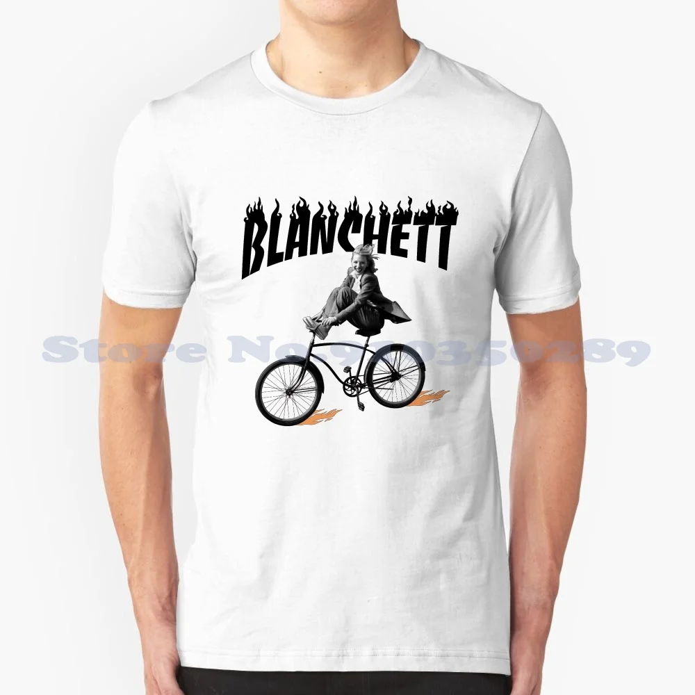 Skate Blanchett 100% Cotton T-Shirt Skate Carol Iconic Cate Blanchett