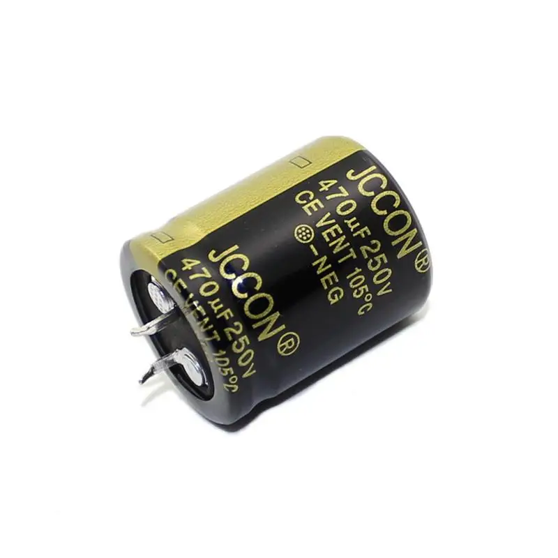 250v470uf JCCON سميكة القدم كهربائيا مكثف حجم 25x30 22*40 العاكس السلطة