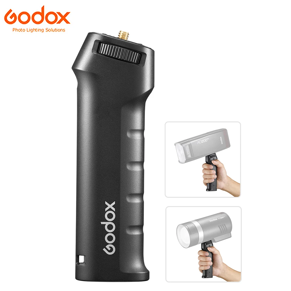 Godox FG-100 Flash Grip Handgreep met 1/4 inch Schroef voor Godox AD100pro AD200 AD200pro AD300pro Outdoor Knippert Led Video Licht