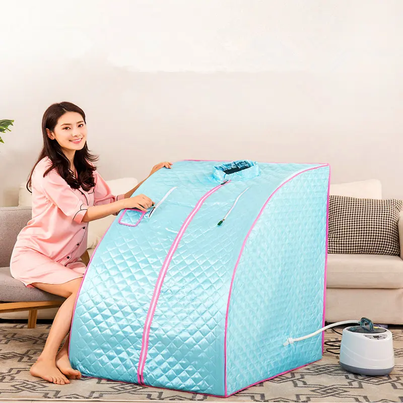 Imagem -03 - Sauna a Vapor Portátil para Emagrecimento Cabine Doméstica Steamer Pot Steamer para Insônia Perda de Peso