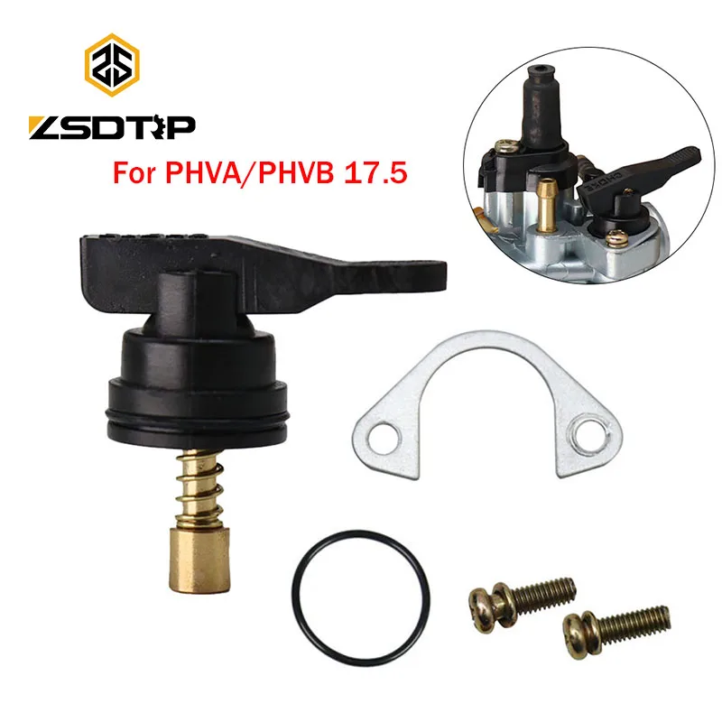 ZSDTRP for Dellorto PHVA/PHVB 17.5 Carburetor Manual Choke Kit