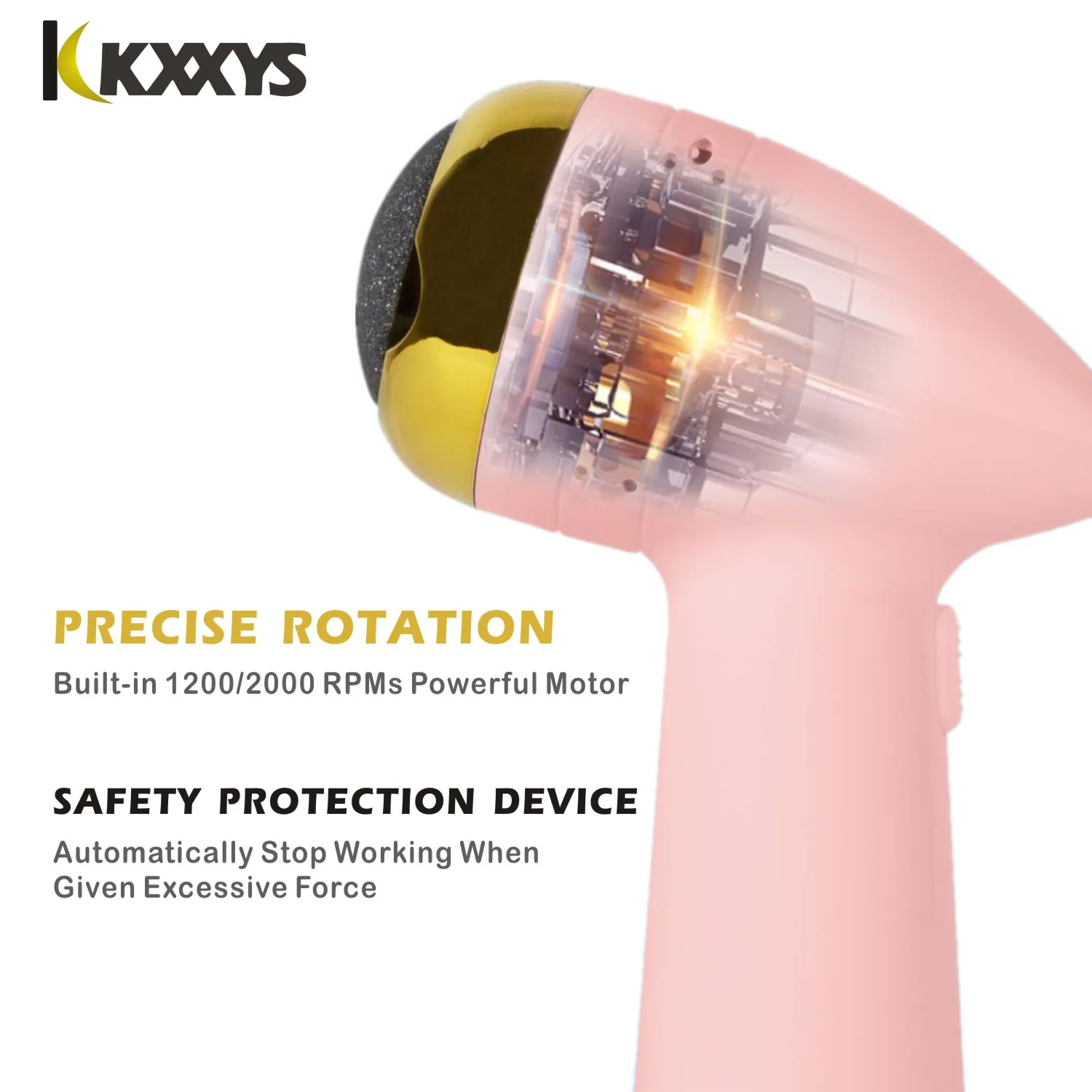 전기 페디큐어 도구 풋 케어 도구 Pedicura 벨벳 부드러운 기계 캘러스 리무버 발 뒤꿈치 피부 마사지 헤드 발 파일