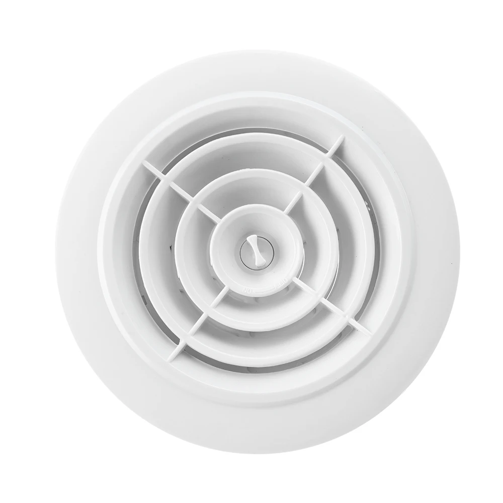 Round Air Vent Extract Valve Grille Diffuser Ducting Ventilation Cover 100/150mm Vents Cover Ventilation Grilles Air Circulation