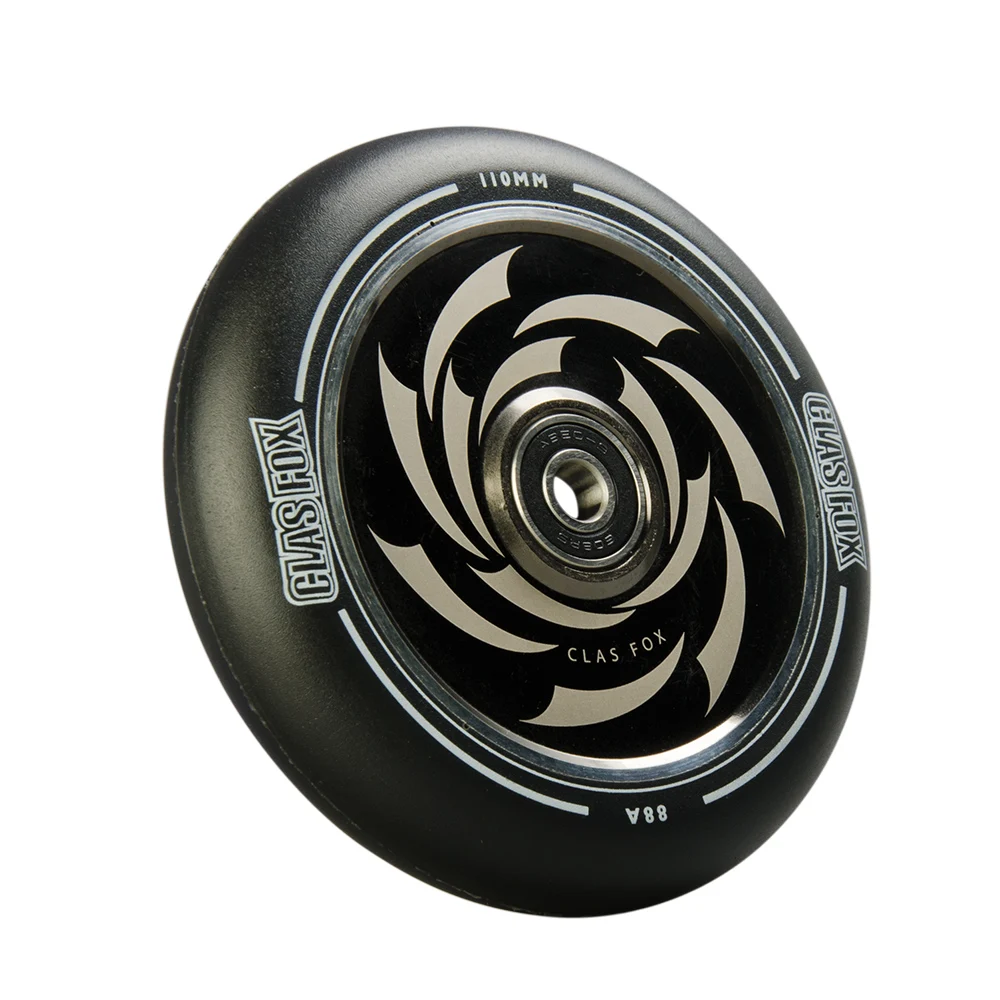 110mm Aluminum Freestyle Stunt Scooter Wheels - 2-Piece Set product image