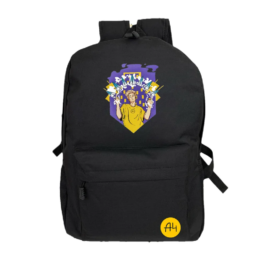 А4 Backpacks Vlad AРюкзак А4 Logo Бумага Ламба Boys & Girls Cool School Bag Young Mens & Womens Fashion Traveling Backpack Мерч