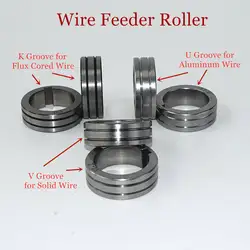 MIG Welding Machine Feeder Roll V U K Knurl Groove for 0.8 1.0 1.2mm Steel Aluminum Flux Cord Welding Wire  Feeding Roll