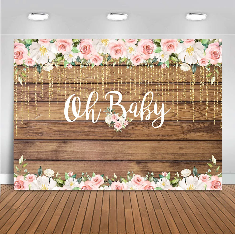 

Photocall Boda Backdrop for photography Wedding Bridal Shower Photo Background Studio Flower Party Decor Newborn Baby custom