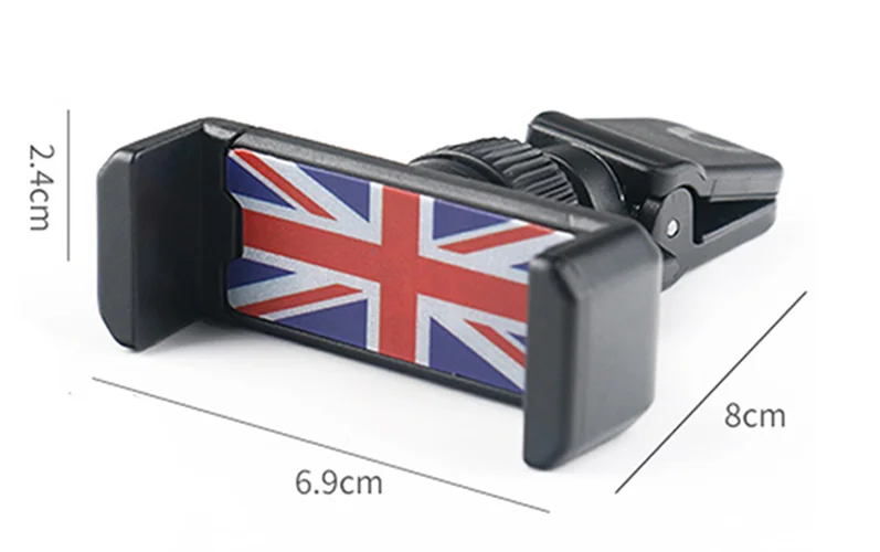 

Auto Red Union Flag Mobile Phone Stand GPSZ Stand Car Navigation Dashcam Auto Parts