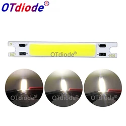 1-10PCS DC9-11V Warm Natural Cold White 3W 5W 50x7MM COB LED Strip Chip On Board Light Source for Wall Table Lamps DIY Lighting