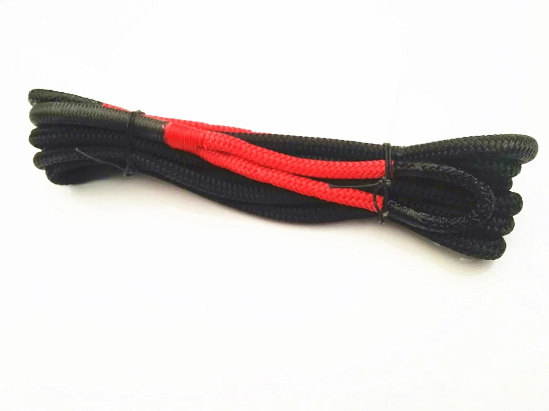 

Free Shippng Black 12mm*6m Recovery rope 4x4, Braided Kinetic Rope,Kinetic Energy Vehicle Recovery Double Nylon Braided Rope