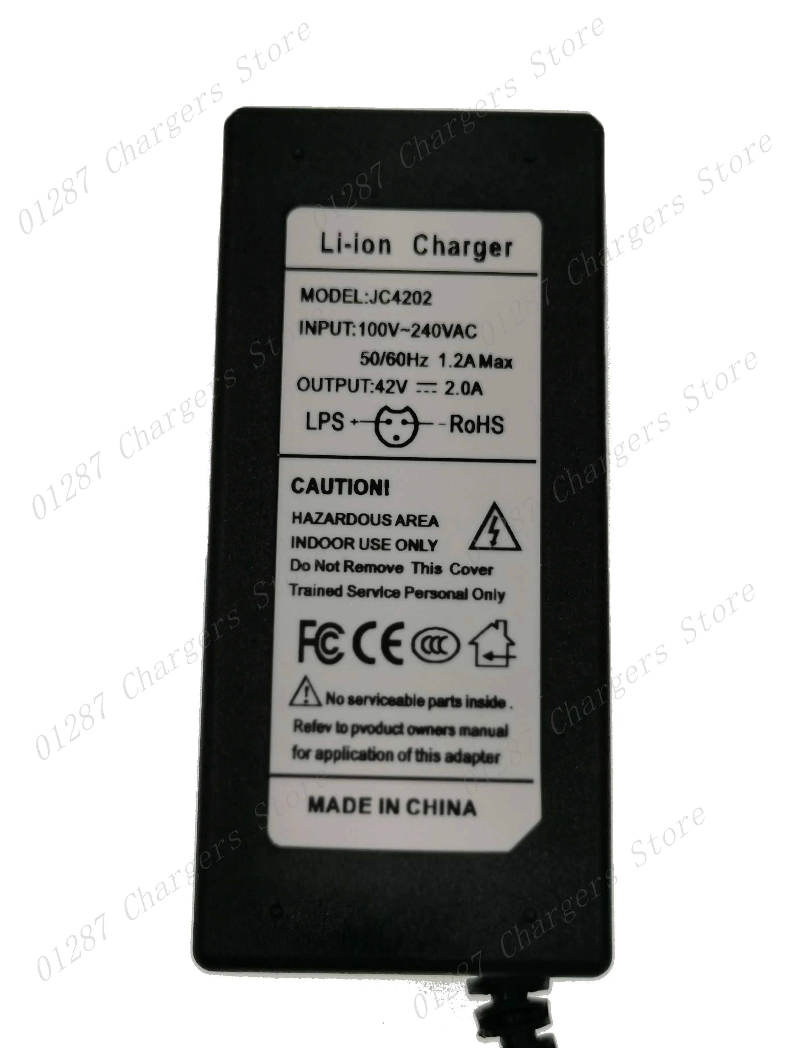 샤오미 Mijia M365 용 어댑터, 전기 스쿠터 스케이트보드 액세서리, 스쿠터 충전기, 배터리 충전기, 전원 공급 장치, 42V 2A