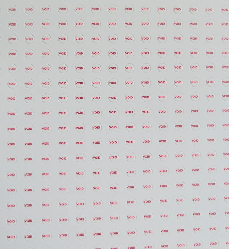 1000PCS 2.5mm Round Eggshell Fragile Paper Warranty Sticker Screw Seal for Pad Mobile