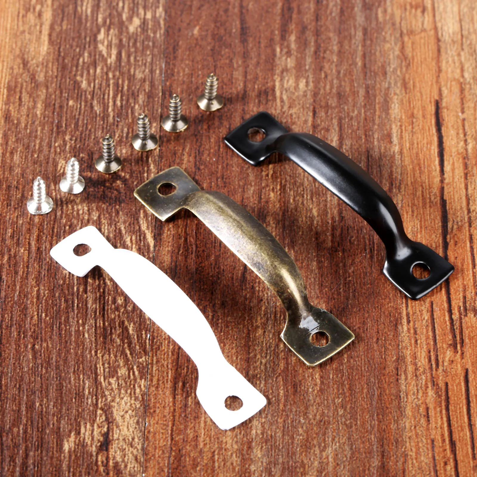 Tiradores En Miniatura Para Muebles De Casa De Muñecas – Lote De 10 Piezas De Metal, Tamaño 10x5 Mm, Escala 1:12, Ideal Para Manualidades Y Decoración