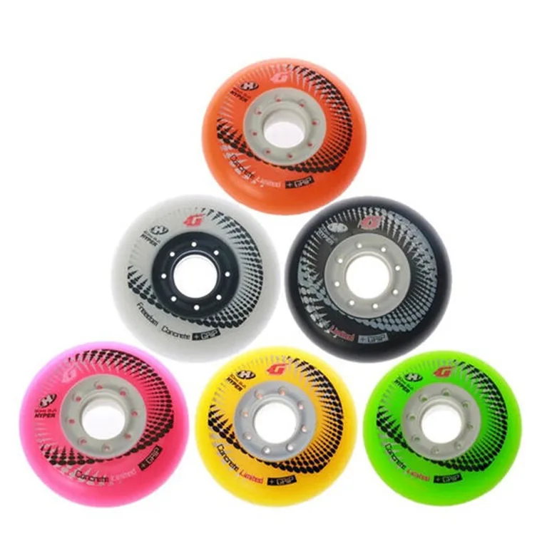 [72mm 76mm 80mm]100% Original 84A SEBA Hyper +G GRIP Concrete Inline Skates Wheel Roller Skate FSK Slalom Braking wheel