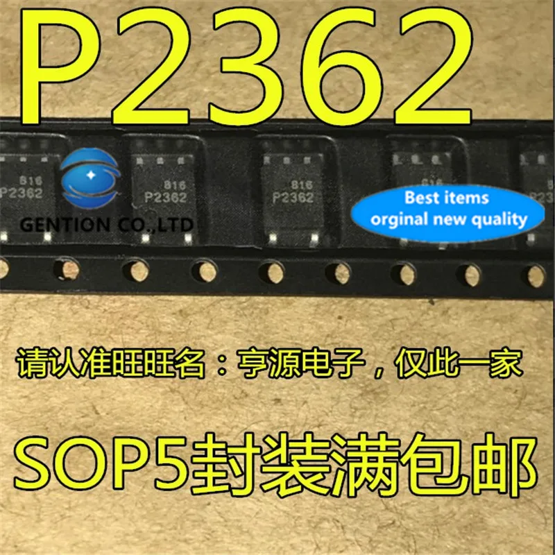 10Pcs TLP2362 P2362 SOP-5 Logic output high speed Optocoupler  in stock  100% new and original