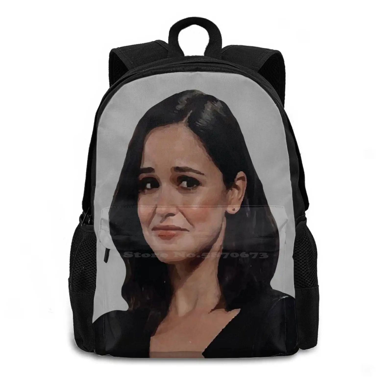 Short Hair Amy Santiago School Bags For Teenage Girls Laptop Travel Bags Brooklyn Brooklyn Nine Nine Jake Peralta Amy Santiago