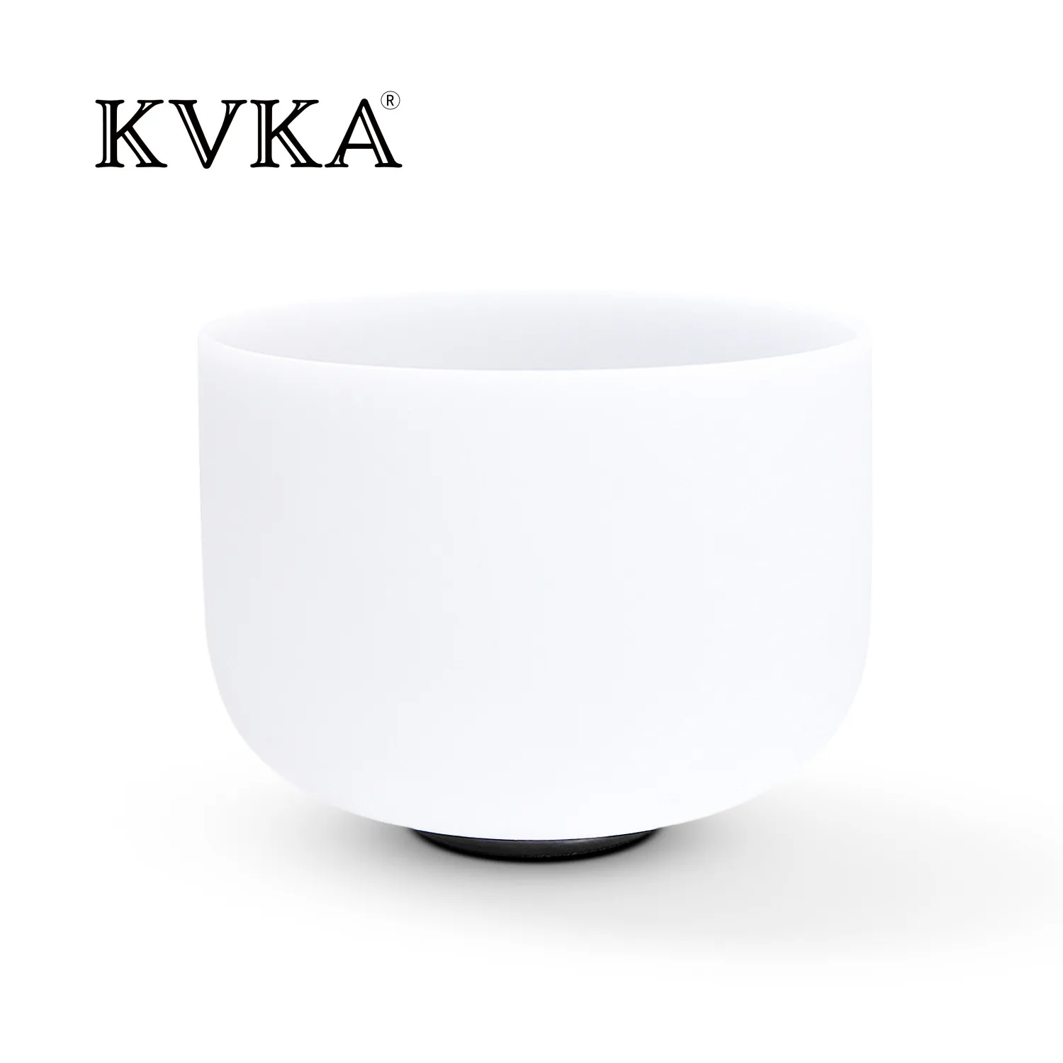 

KVKA 10inch 432hz or 440hz Perfect Sound Chakra Frosted Quartz Crystal Singing Bowl for Yoga Sound Healing 1Pcs C D E F G A B