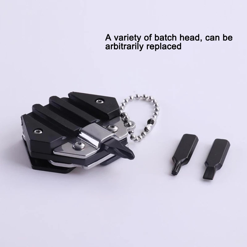 EDC Folding Coin Multifunctional Tool Convenient Durable Camping Hiking Cycling Equipments Mini Wrench Screwdriver Knife