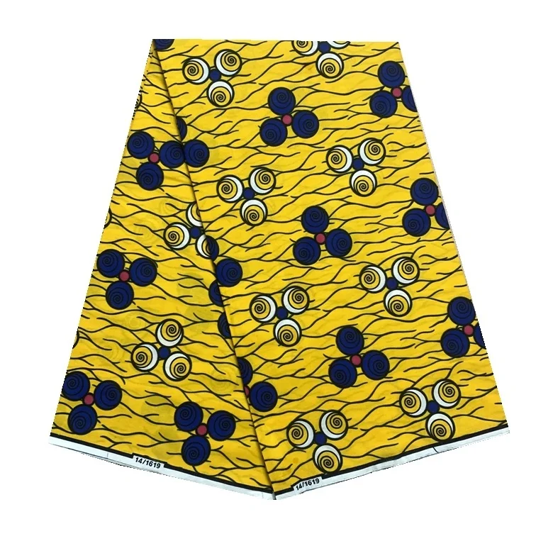 

Guaranteed Veritable African Real Wax Fabric Ankara Wax Prints Tissu Pagne High Quality Batik Soft 100% Cotton Sewing Material