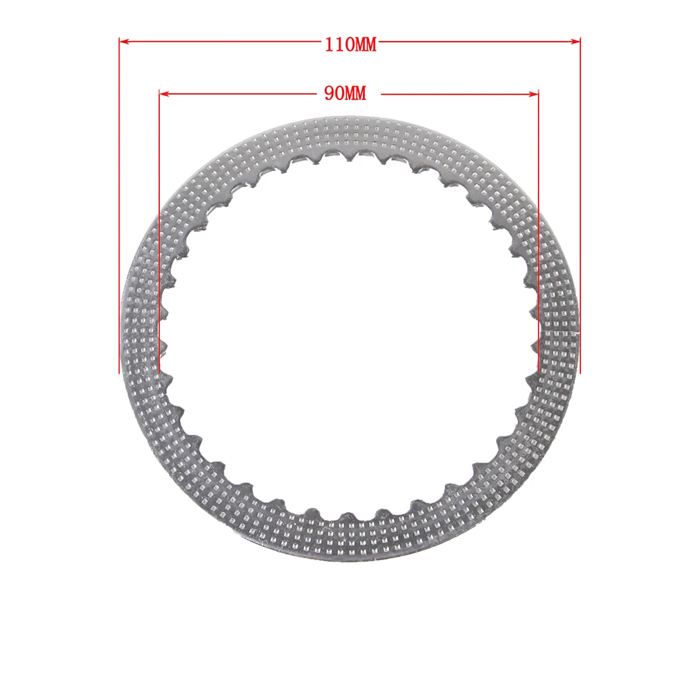 Motorcycle Clutch Friction Disc Steel Plate Kit Engine Parts for Honda VFR400 NC24 NC30 Accessories RVF400 NC35